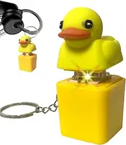 That Quacks Quacking Duck Fidget, Duckies Quacking Fidget Toy, That Quacks Duck Keychain, Stress Reliever Keyboard Clicker Fidget Sensory Toy, Duck Keyboard Button, for Kids & Adults