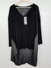 [ TS TAKING SHAPE ] Womens Layla High Low Top NEW RRP$129.95 | Size M or AU 18