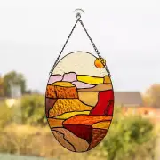 Grand Canyon Arizona Stained Glass Wall Hangings Mothers Gift Window Panel