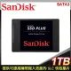 SanDisk SSD Plus 1TB 2.5吋 SATA SSD固態硬碟(G27)