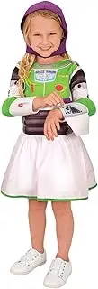 [Rubie's] Disney Toy Story 4 Buzz Lightyear Girls Costume, Size 3-5 Years