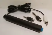 Hand Held PTT SWITCH EASY w/ 3.5 mm 1/8 1/4 RCA plug momentary latched black