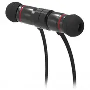Laser Wireless Inline Audio Control Hands-free Bluetooth Earphones Black