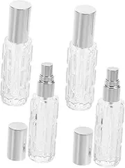 VERDANVERSE 4pcs Refillable Glass Cocktail Sprayer Transparent Travel Bottles for Absinthe and for Home Bars Ktv and Professional Bartenders Efficient Mixing Design
