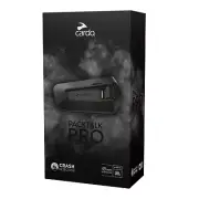 CARDO PACKTALK PRO MOTORCYCLE HELMET INTERCOM SYSTEM CRASH DETECTION
