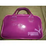 PUMA 紫色手提方包,高度18.5CM,底寬29*14.5CM.少用特價大出清