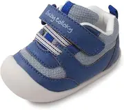 COLLOKY Baby Shoes for Girls and Boys - Velcro Sneakers, Washable, Soft Soles & Arch Support - Toddler Athletic Shoes, Breathable Design & Lightweight Toddler Sneakers for Little Kid
