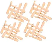 Abaodam 50pcs Baseball Bat Charms: Wooden Mini Baseball Sticks Pendant Sport Theme Charms Keychain Pendants Bat Hanging Ornament for DIY Craft