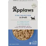 Applaws Cat Food Fish Selection 5 Pack 250g