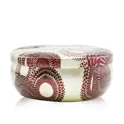 VOLUSPA - 3 Wick Decorative Tin Candle - Gilt Pomander & Hinoki