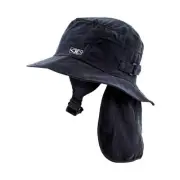 The Ocean & Earth Indo Surf Hat gives you full brim, Legionnaire flap protection