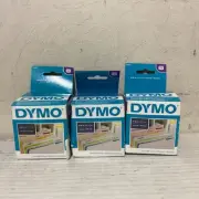 Dymo 30327 3 boxes White File Folder Labels 9/16'' x 3-7/16'' (14 x 87mm)