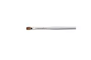Jasart Short Flat Size 1 4 Paint Brush Needle-Fine Oil Watercolour Red Sable