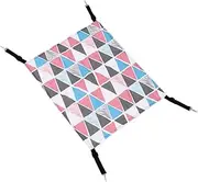 GANAZONO Cat Hammock Large Hanging Cat Beds for Indoor Cats Wicker Cozy Cats Bed Mounted Cat Outdoor Bed Woven Cat Bed Cave Cute Nest Pet Cat Swing Hammock Cat Winter Pad Cotton