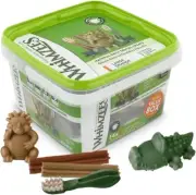 Whimzees Natural Dental Dog Chews Long lasting, Variety Box Mixed Shapes, Large,