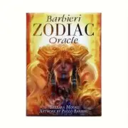 Barbieri Zodiac Oracle Tarot Cards Deck with Artwork by Paolo Barbieri – 1 Set,