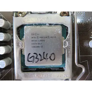 C.1150CPU-Intel Pentium G3240 3M 快取記憶體，3.10 GHz 第4代 直購價160