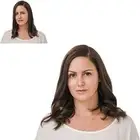 LM Locks & Mane 12" Clip-in Extensions - Dark Chocolate EC12S2
