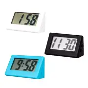Mantel Clock Digital PS Material Mini Portable for Home Desktop Art Decor