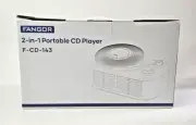 FANGOR 2-in-1 Portable CD Player w/Bluetooth Stereo Speaker F-CD-143