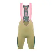 Cinelli Gravel Men's Bib Shorts (Agave Green) S-3XL