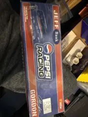 NASCAR Jeff Gordon Gas Pump Pepsi Bank NEVER USED BEFORE***