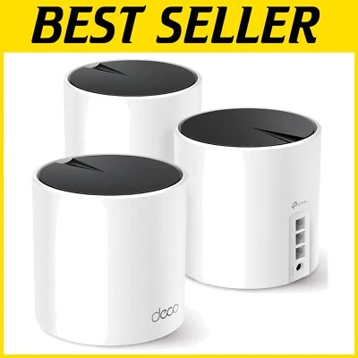 Ultimate Deco AX3000 Mesh WiFi 6 System - Boosts Home Networking to 6500 Sq.Ft.
