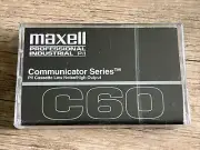 Maxell Professional Industrial P/I Communicator Series C60 Cassette Tape