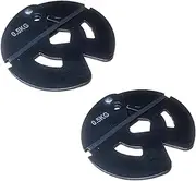 APLVFFZH 2x Fractional Weight Plates Compact Professional Portable Micro Loading Micro
