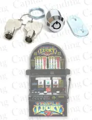 IGT S2000 Slot Machine round top Lock and Key