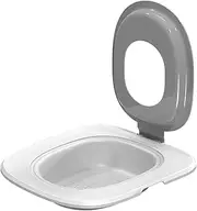 Cat Toilet Trainer Top Trainer Box for Easy Training for Toilet ABS Self-Cleaning Cat Toilet, C