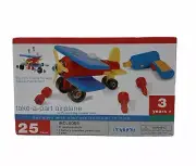 New Toy Airplane BATTAT Build & Take-A-part Take Apart Drill & Bits 25 Pieces