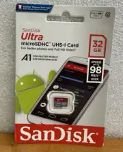 Sandisk SDSQUAR-032G-GN6MN 32 GB Ultra MicroSDHC UHS-1 Class 10