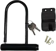 Yjkedfh Scooter U Lock | Anti-Theft Metal U Lock,User Friendly Portable Scooter Locks, Cycling Accessories for Travel, Commuting, Exercise