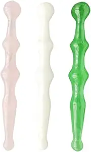 ORFOFE 3pcs Point Resin Guasha Massage Tools Portable Acupressure Pens for Home Relief