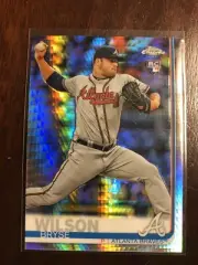 2019 Topps Chrome Baseball Prism Refractors #56 Bryse Wilson