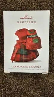 Hallmark Keepsake - 2018 Like Mom, Like Daughter Dresses Ornament
