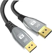 ARTIBETTER Stable High-Performance Cable Silver Dp Extension Cable for/Laptop Random Color