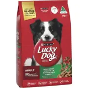 Purina Lucky Dog Minced Beef, Vegetables & Marrowbone Dry Dog Food 3kg