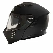 Darksome Matt Black ECE22.06 Modular Helmet