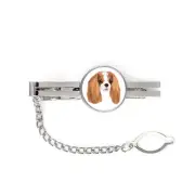 Cavalier King Charles Spaniel geometric spine Art-Dog