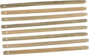 Zerodeko Bamboo Fan Grip Handles 8pcs for DIY Fan Making Hand Craft Material Kit