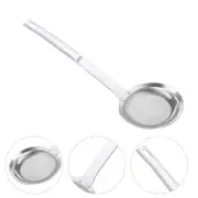 Milk Pitcher Oil Separator Fine Mesh Colander Cooking Strainer Spoon