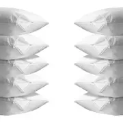 10PK Jason Commercial King Size Microfibre Fresh Pillow Protector 51x91cm White