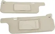 2Pcs Car Sun Visor、 Makeup Mirror 、Sun Shielding Board 、Compatible for Corolla 、2003 2004 2005 2006 2007 2008 2009 2010 2011 2012