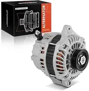 A-Premium Alternator Compatible with Suzuki Grand Vitara 2006-2008 2.7L, 12V 115A 4-Groove Pulley Clockwise
