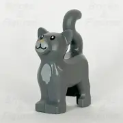 LEGO® City Dark Bluish Grey Cat Animal Minifigure Part Nougat Nose 60382 40608