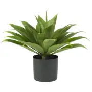 Nearly Natural 6565 Agave Silk Plant in Pot (6565)