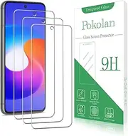 [Pokolan] 3 Pack Screen Protector for Google Pixel 8 Tempered Glass, Support Fingerprint Unlock, 9H Hardness, Case Friendly, Bubble Free, Anti-Scratch, Ultra Resistant