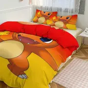 Bed Sheets g396 Ch_arma_nder Print Bedding Set Pattern Duvet Cove Set 3 Pieces 1 Quilt Cover And 2 Pillowcases for Women Men Teens tq396 Bed Sheets